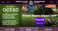 Desktop Screenshot of ocesd.org